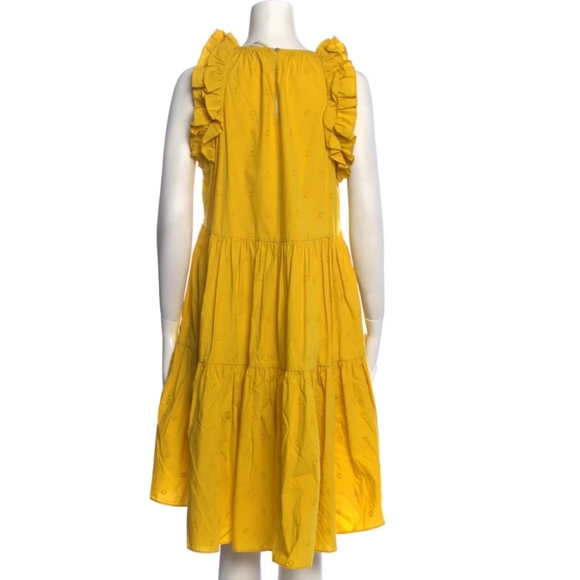 Ulla Johnson Ruffle Sleeve Dress - Picture 3 of 9